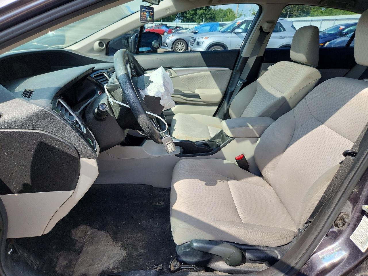 2014 Honda Civic Ex Gray vin: 19XFB2F85EE019347