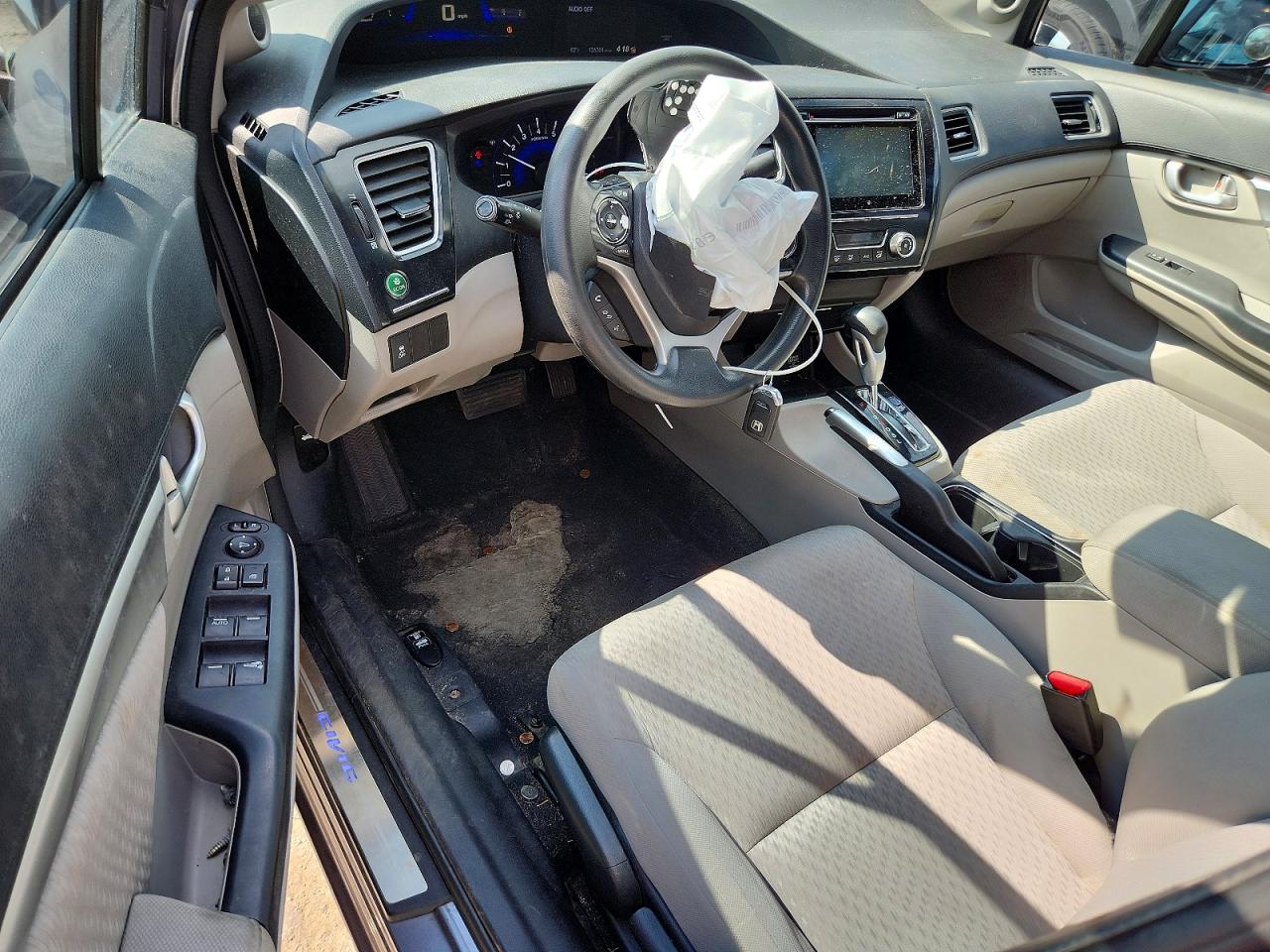 2014 Honda Civic Ex Gray vin: 19XFB2F85EE019347