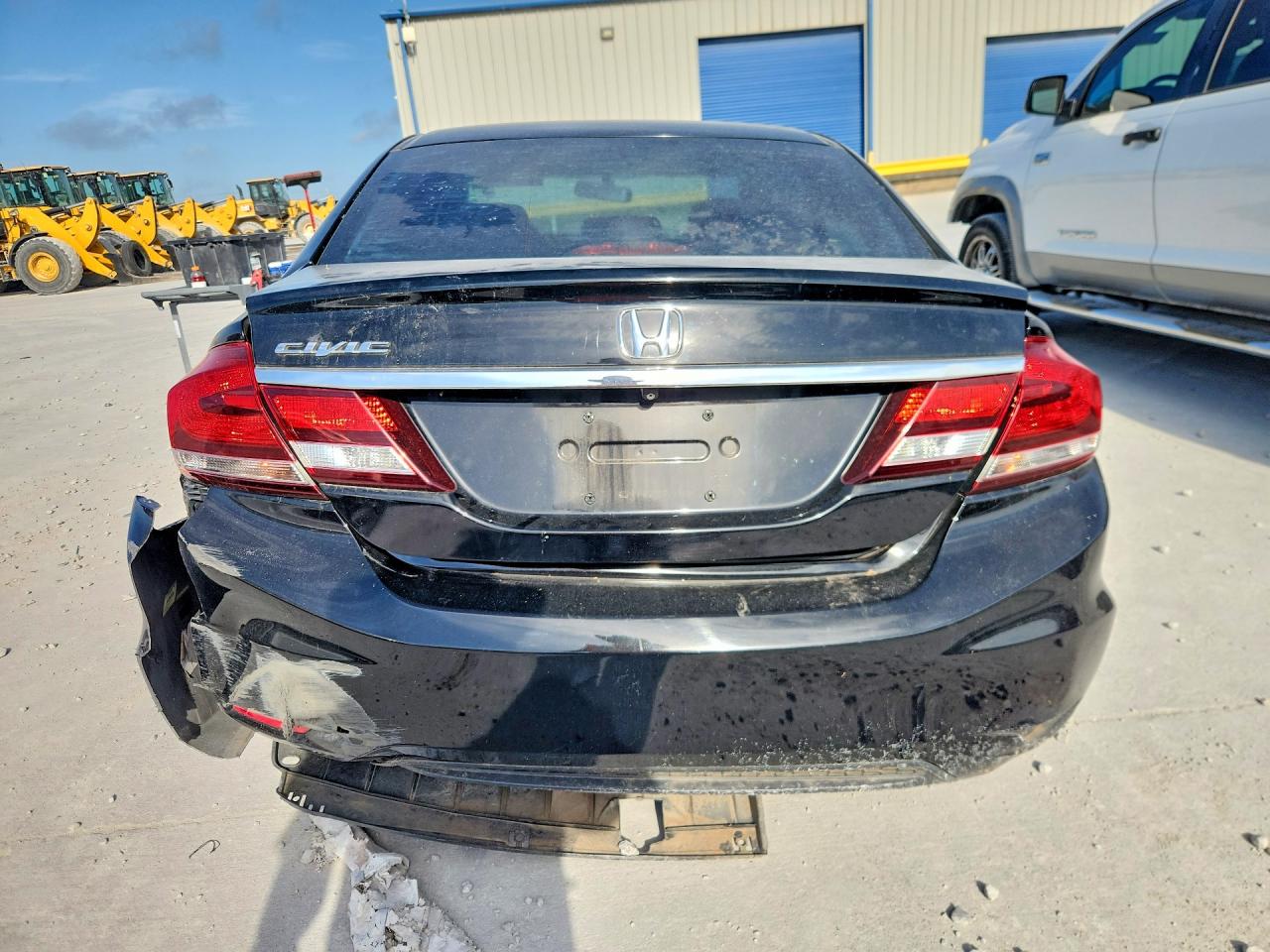 2014 Honda Civic Ex Черный vin: 19XFB2F85EE021079