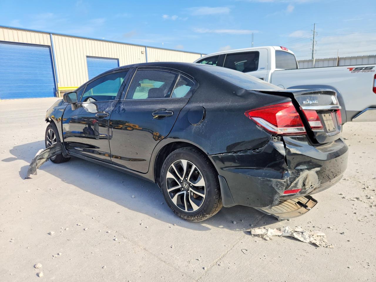 2014 Honda Civic Ex Черный vin: 19XFB2F85EE021079