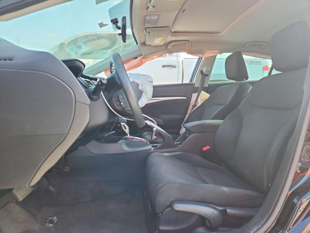 2014 Honda Civic Ex Черный vin: 19XFB2F85EE021079