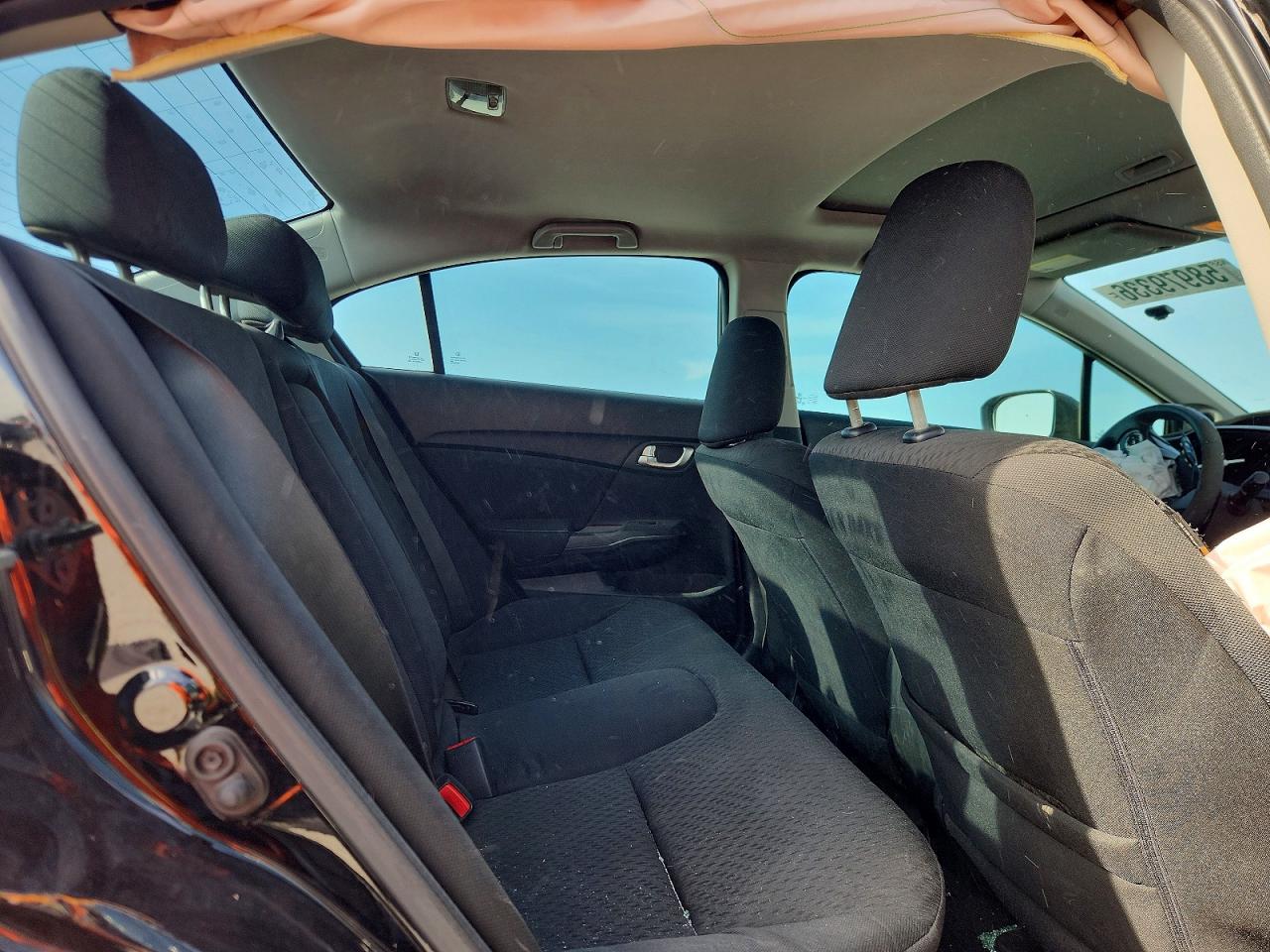 2014 Honda Civic Ex Черный vin: 19XFB2F85EE021079