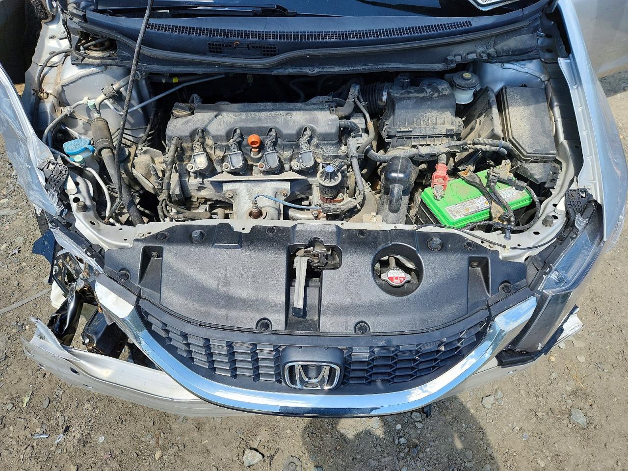2014 Honda Civic Ex Silver vin: 19XFB2F85EE028694