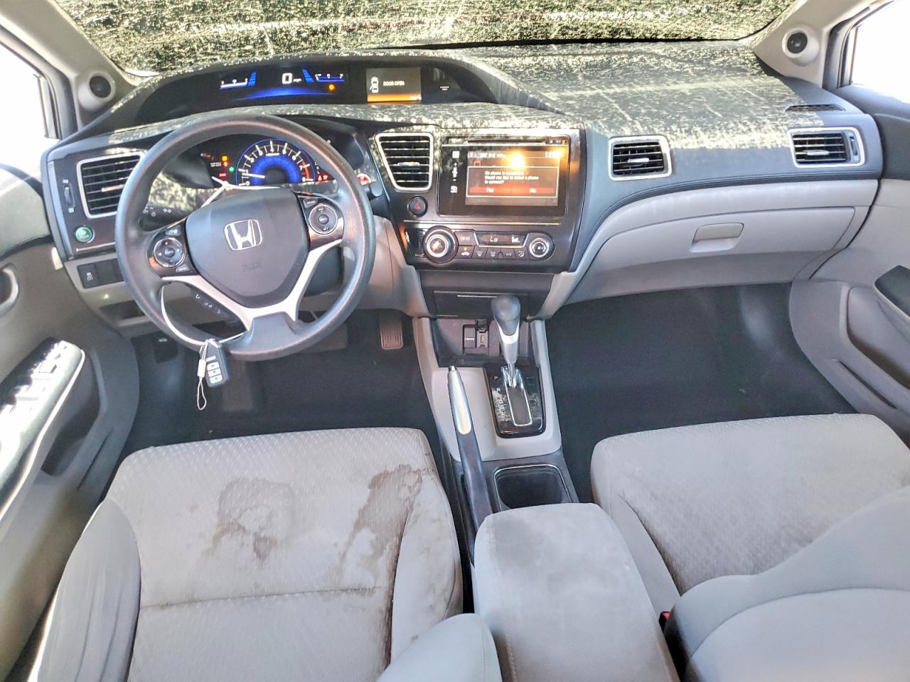 2014 Honda Civic Ex Gray vin: 19XFB2F85EE056768