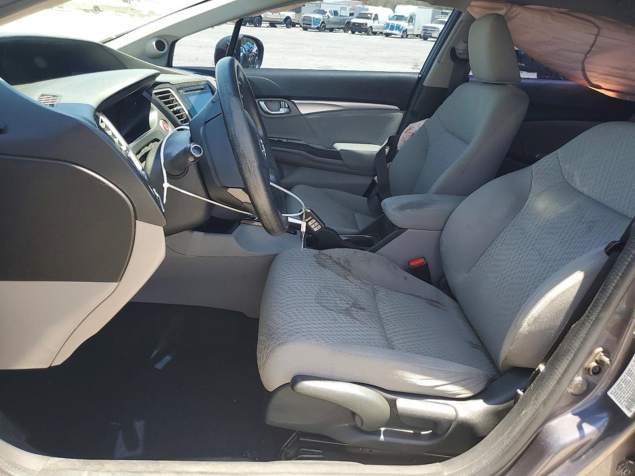 2014 Honda Civic Ex Gray vin: 19XFB2F85EE056768
