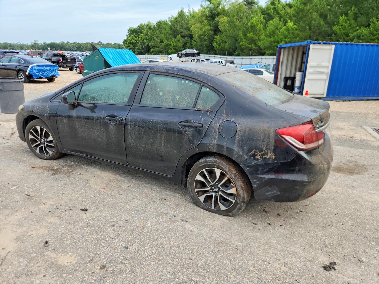 2014 Honda Civic Ex Black vin: 19XFB2F85EE067530