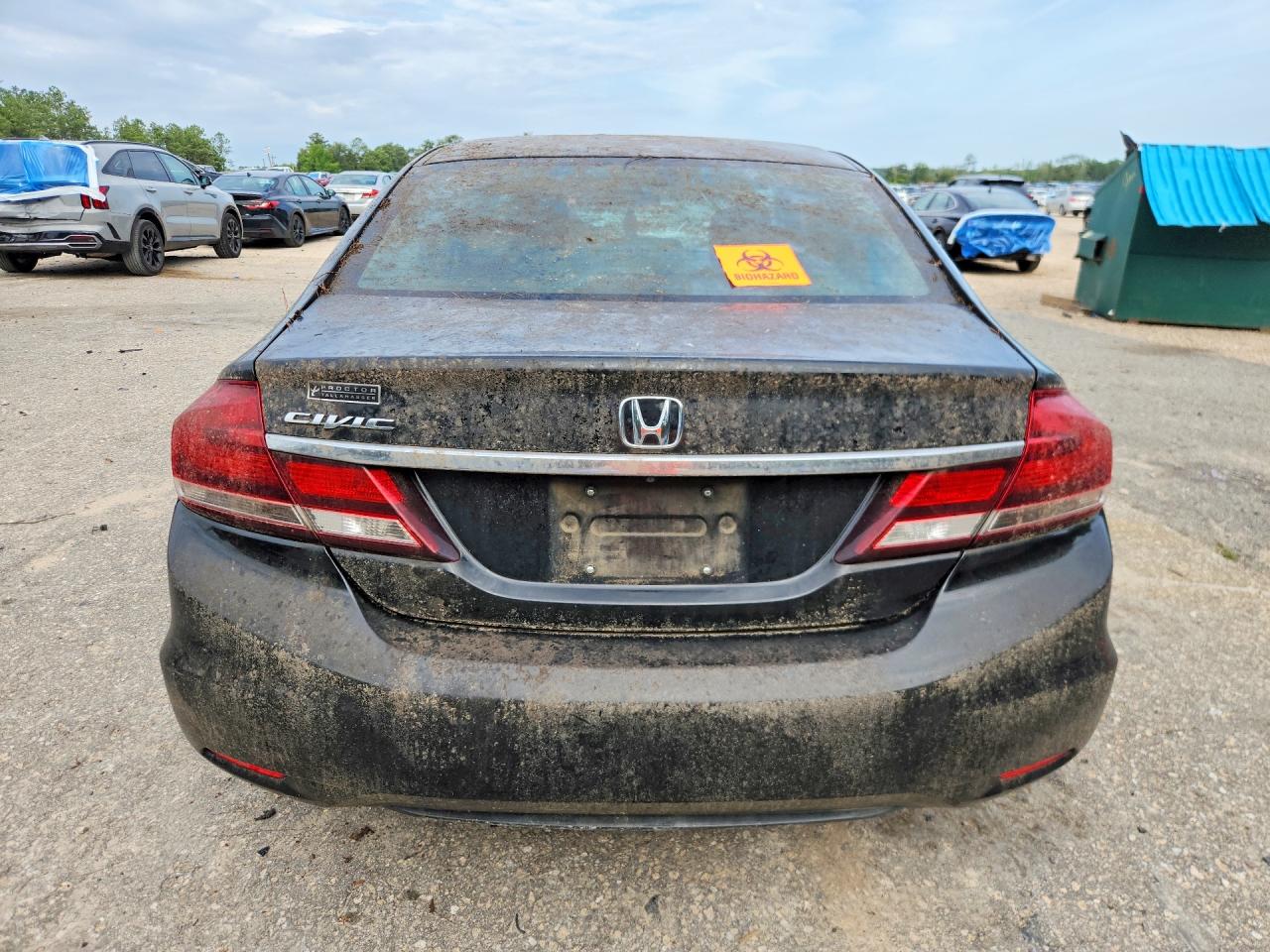 2014 Honda Civic Ex Black vin: 19XFB2F85EE067530