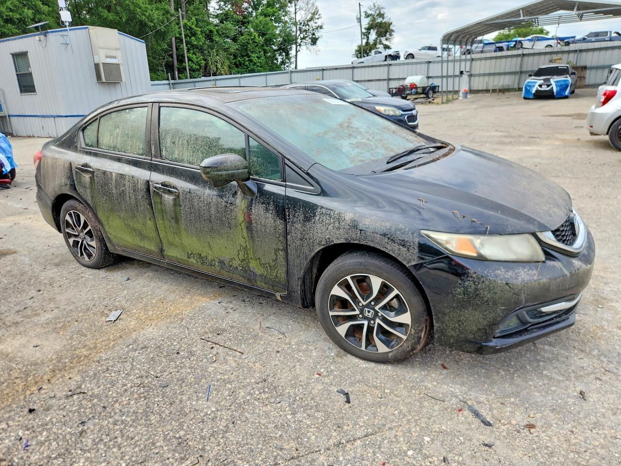 2014 Honda Civic Ex Black vin: 19XFB2F85EE067530