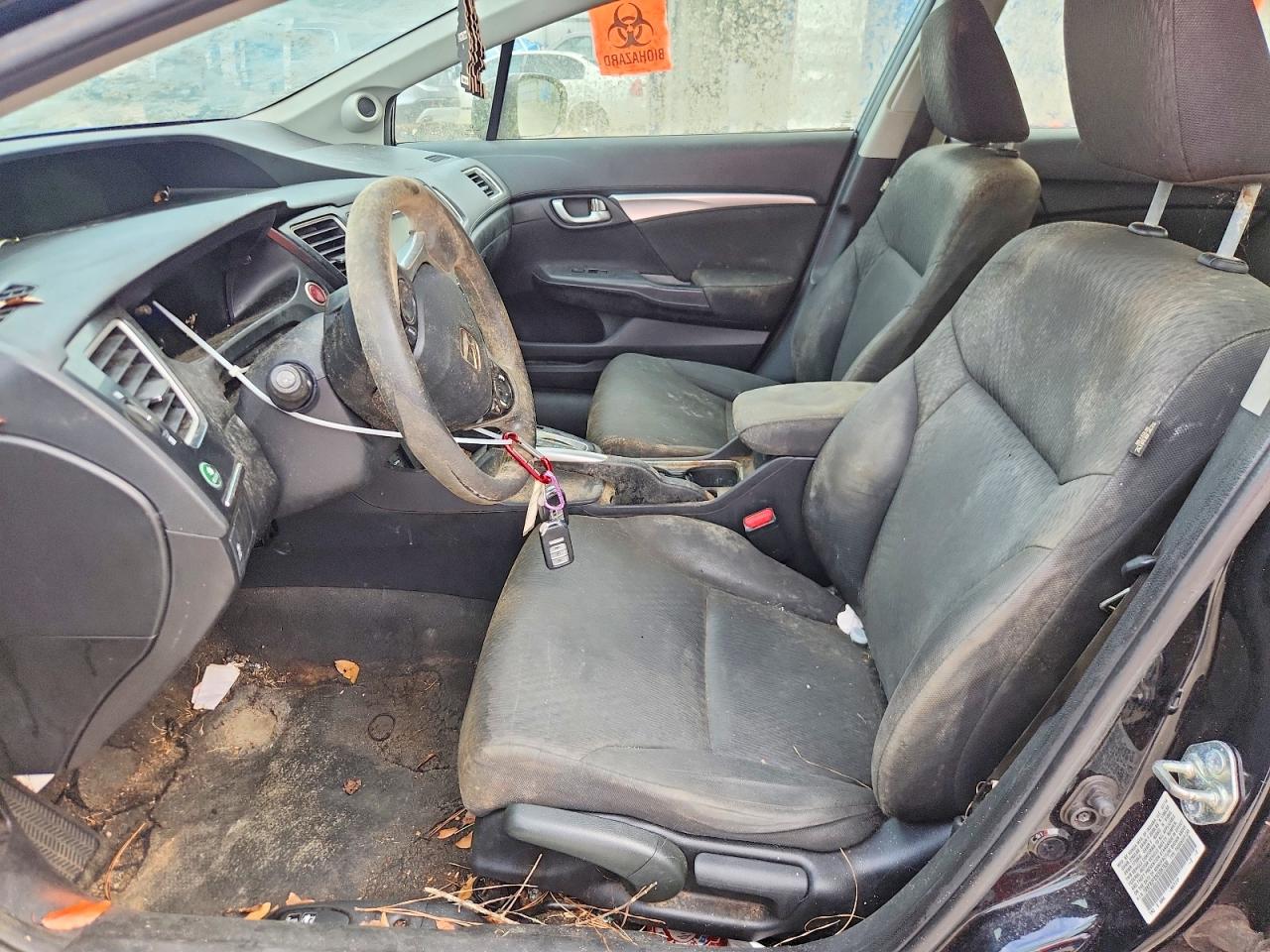 2014 Honda Civic Ex Black vin: 19XFB2F85EE067530