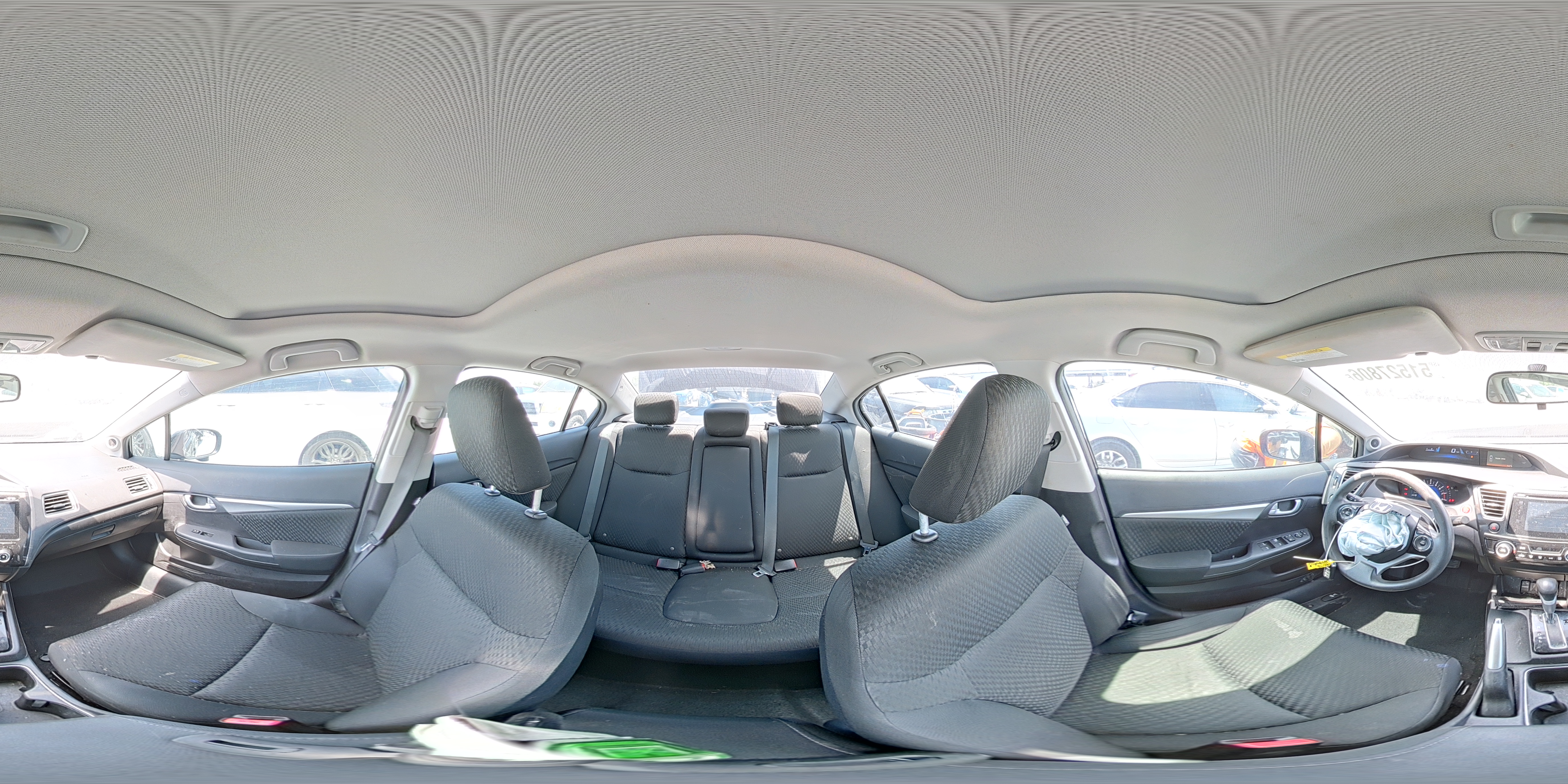 2014 Honda Civic Ex Black vin: 19XFB2F85EE080178
