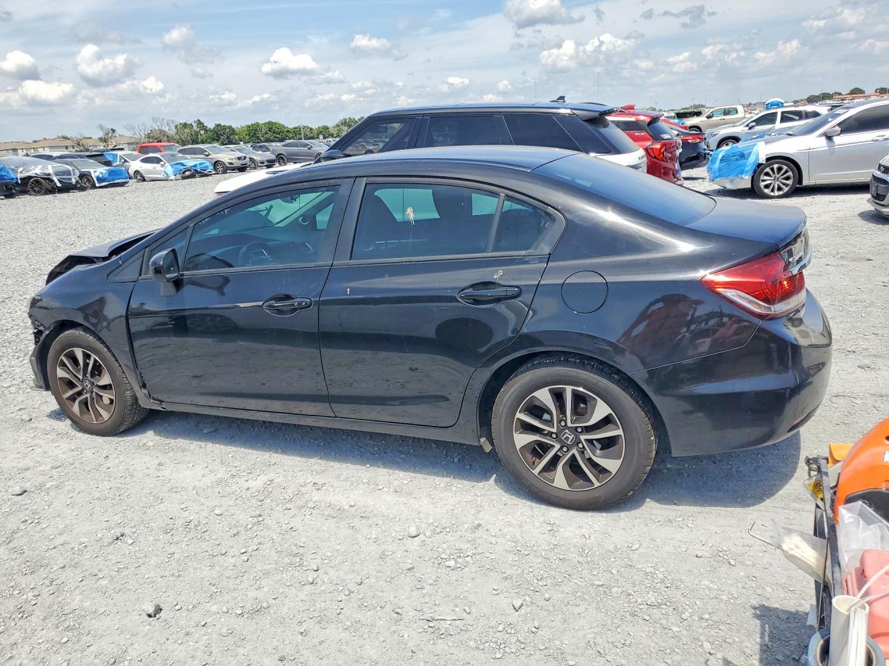 2014 Honda Civic Ex Black vin: 19XFB2F85EE080178