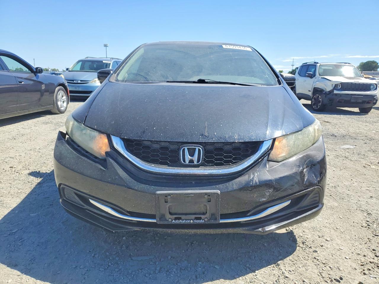 2014 Honda Civic Ex Black vin: 19XFB2F85EE240933