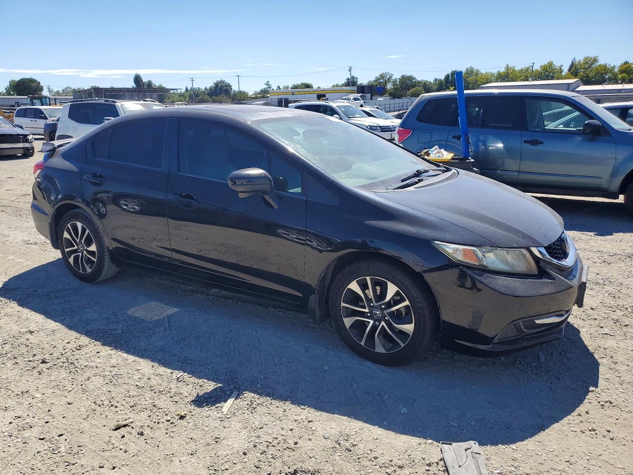 2014 Honda Civic Ex Black vin: 19XFB2F85EE240933