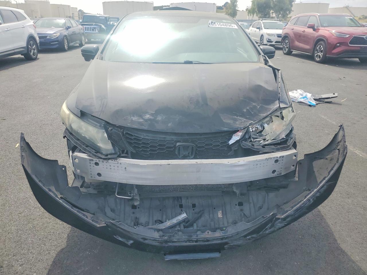 2014 Honda Civic Ex Черный vin: 19XFB2F85EE251611