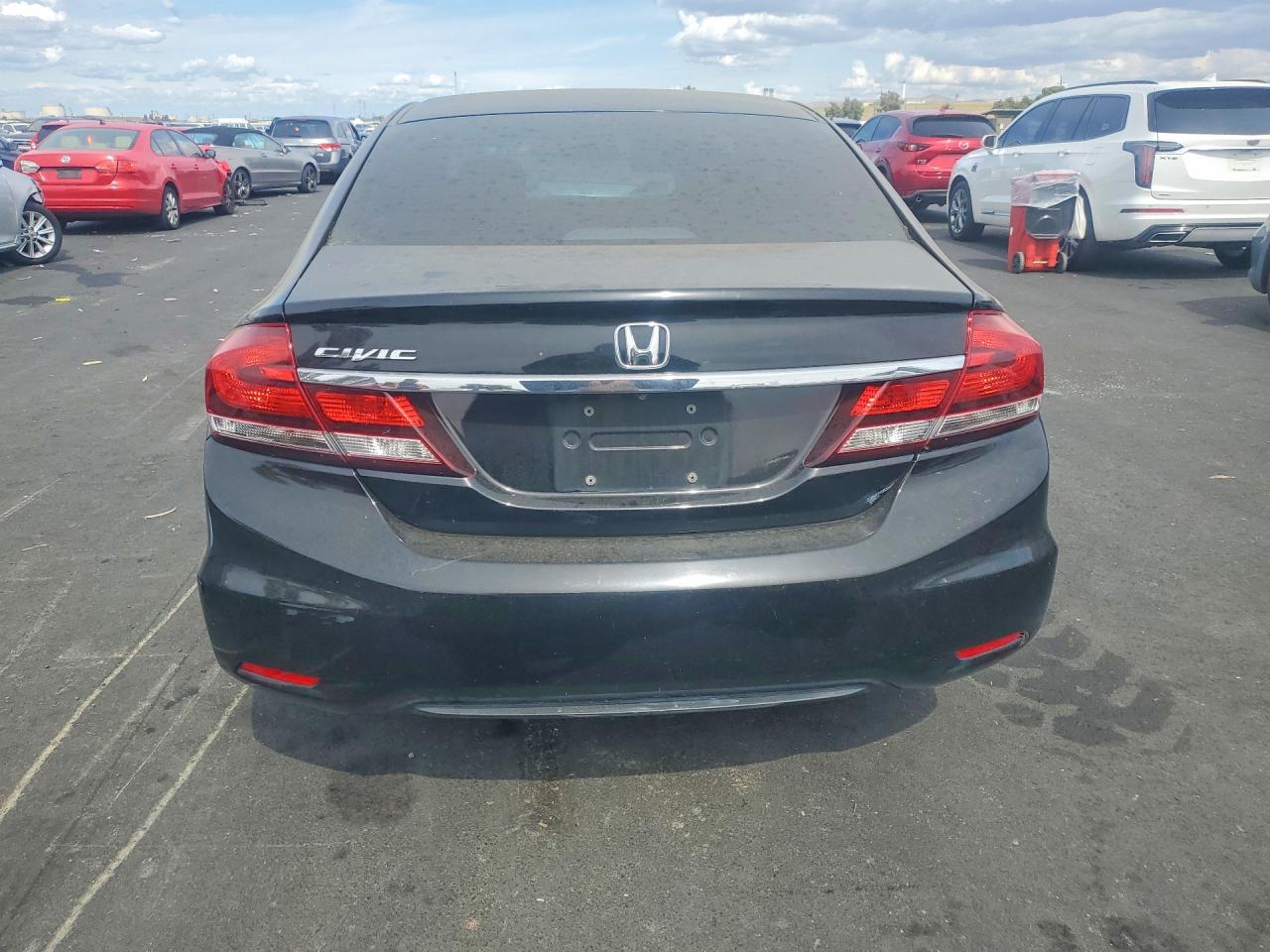 2014 Honda Civic Ex Черный vin: 19XFB2F85EE251611