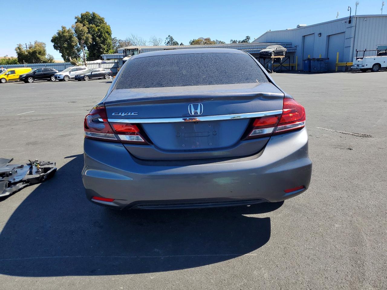 2014 Honda Civic Ex Charcoal vin: 19XFB2F85EE259045