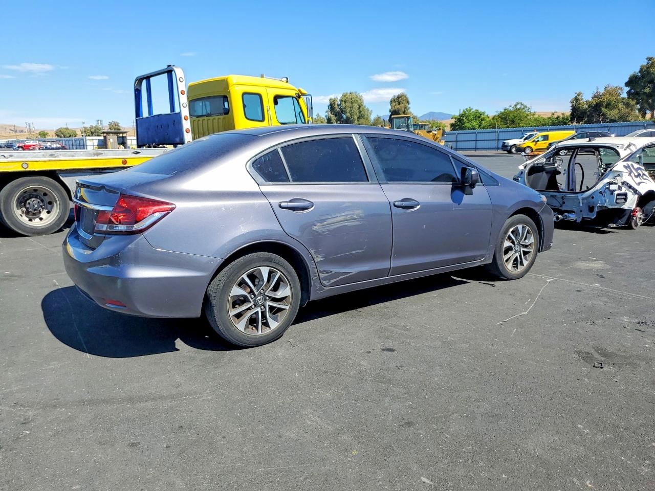 2014 Honda Civic Ex Charcoal vin: 19XFB2F85EE259045