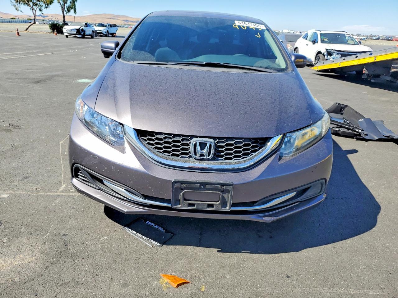 2014 Honda Civic Ex Charcoal vin: 19XFB2F85EE259045