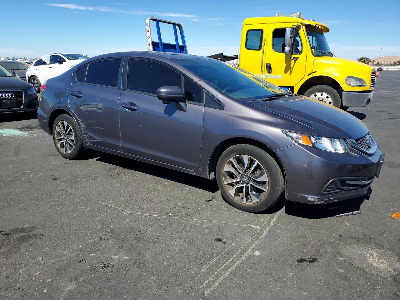 2014 Honda Civic Ex Charcoal vin: 19XFB2F85EE259045