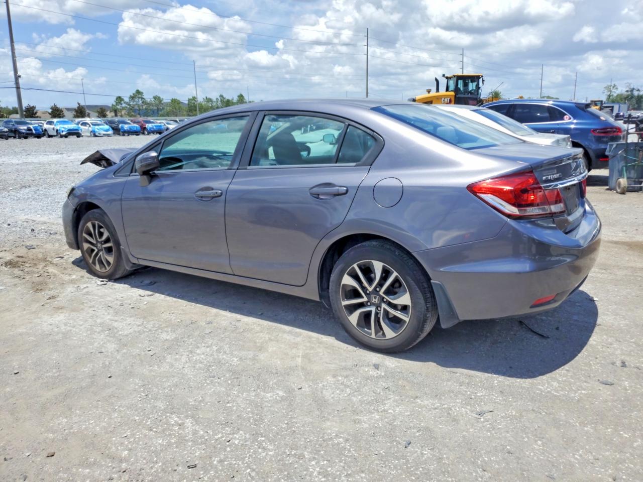 2015 Honda Civic Ex Gray vin: 19XFB2F85FE000671