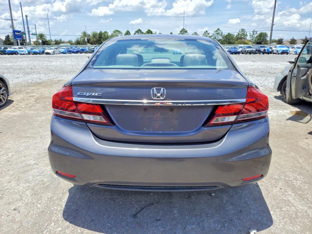 2015 Honda Civic Ex Gray vin: 19XFB2F85FE000671
