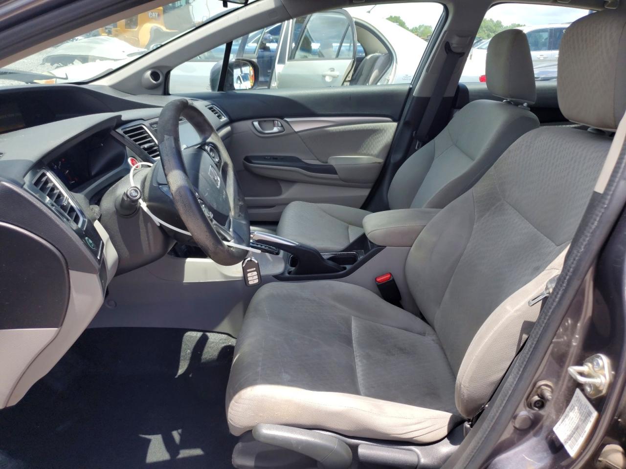 2015 Honda Civic Ex Gray vin: 19XFB2F85FE000671