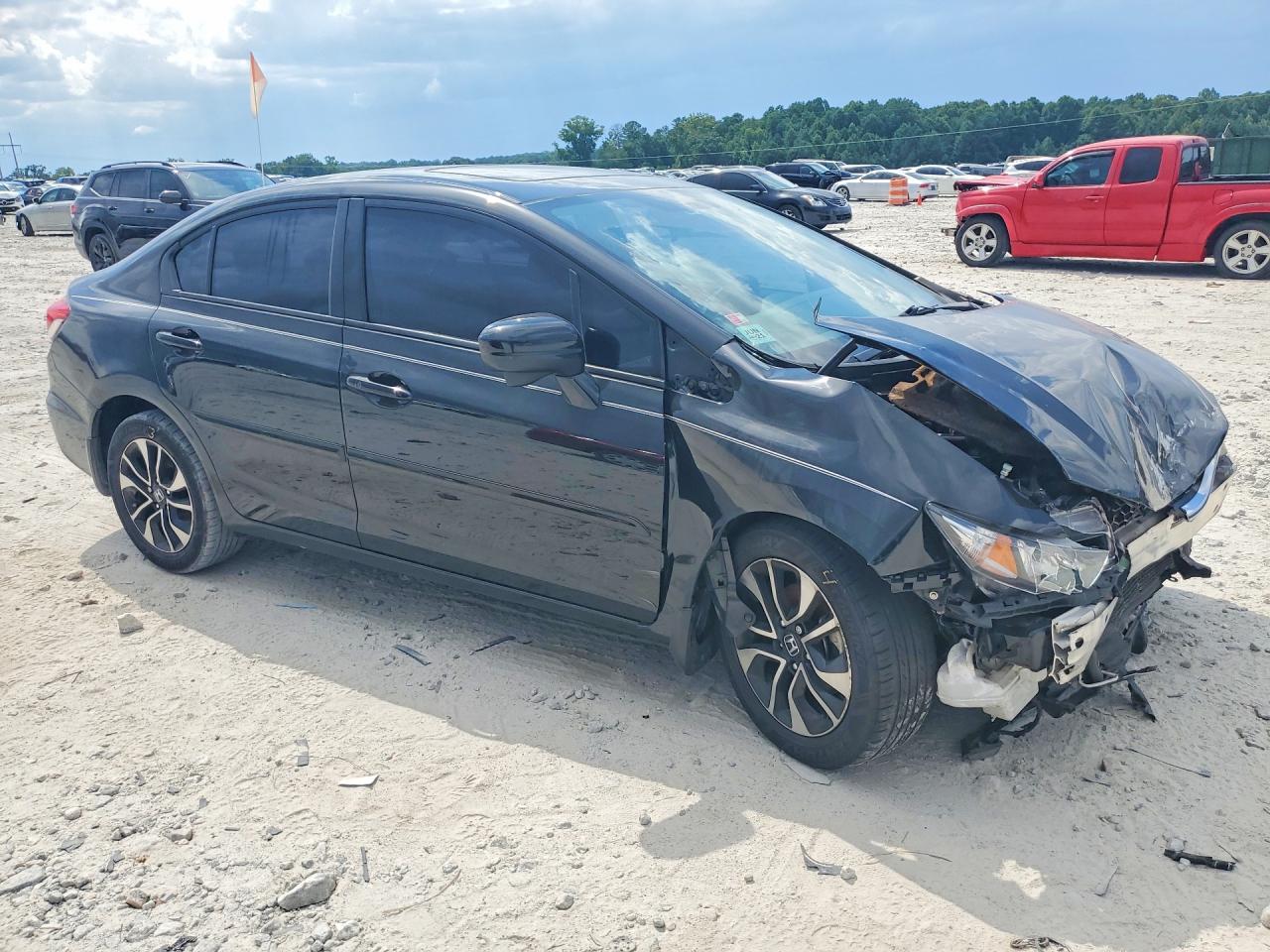 2015 Honda Civic Ex Black vin: 19XFB2F85FE017020