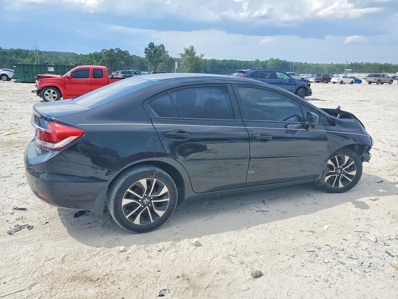 2015 Honda Civic Ex Black vin: 19XFB2F85FE017020