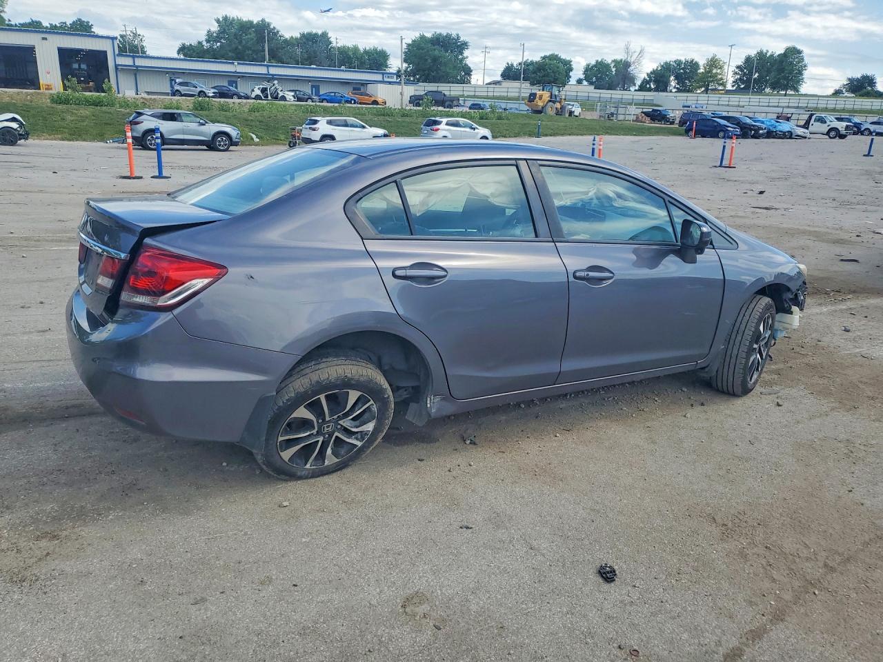2015 Honda Civic Ex Gray vin: 19XFB2F85FE035226