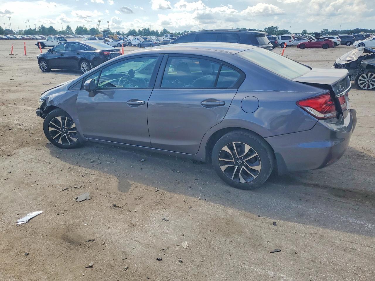 2015 Honda Civic Ex Gray vin: 19XFB2F85FE035226