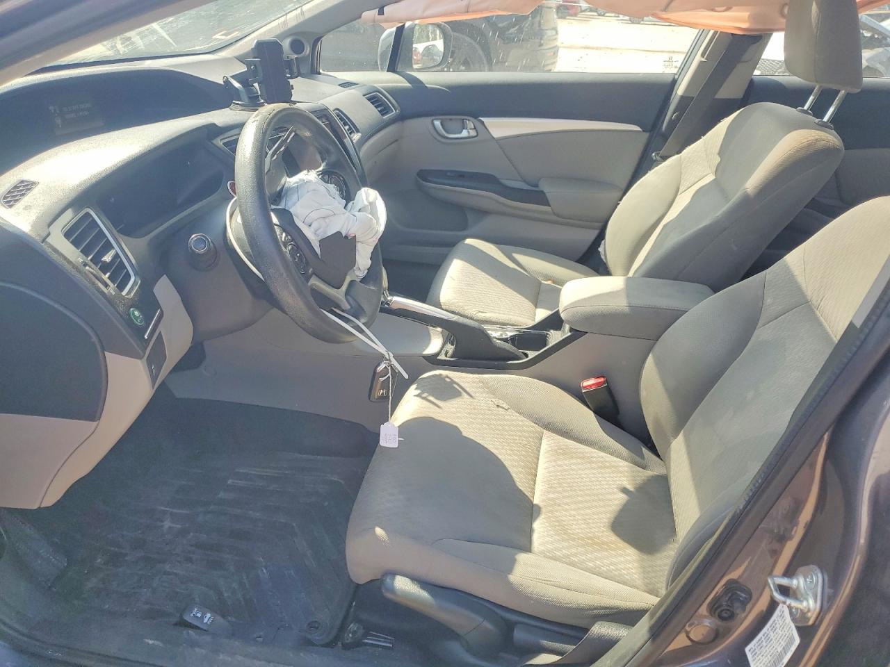 2015 Honda Civic Ex Gray vin: 19XFB2F85FE035226