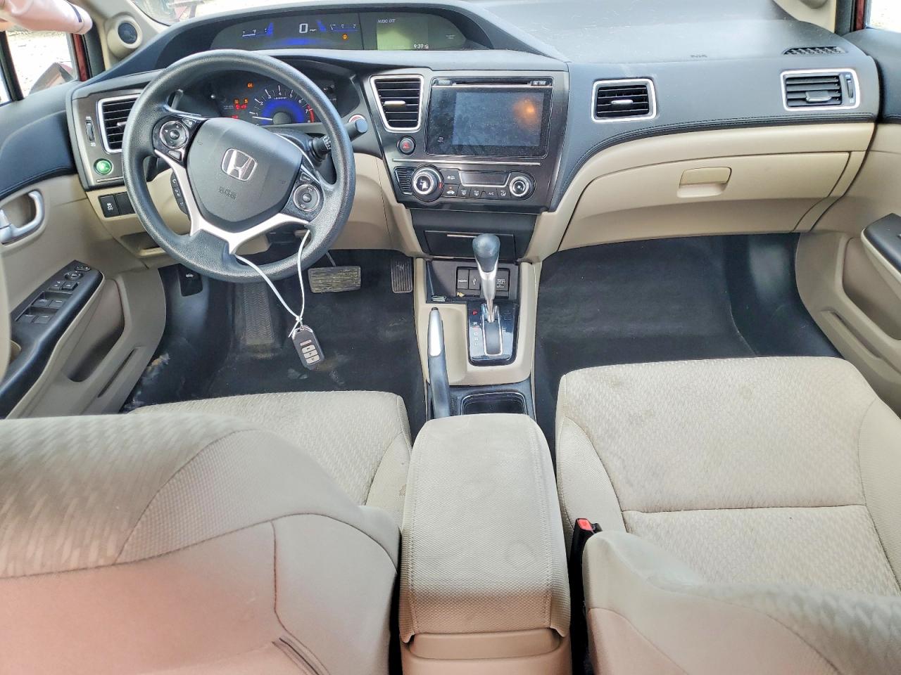 2015 Honda Civic Ex Maroon vin: 19XFB2F85FE052687