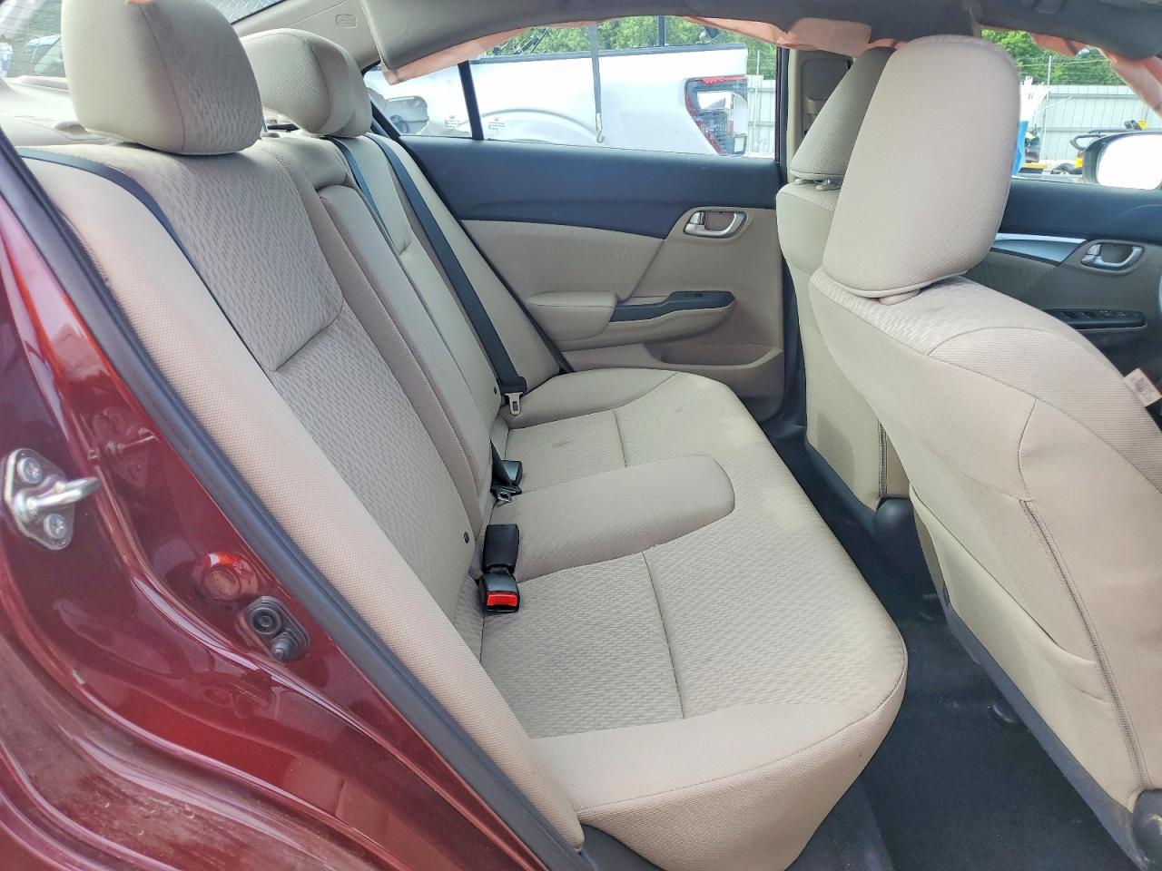 2015 Honda Civic Ex Maroon vin: 19XFB2F85FE052687