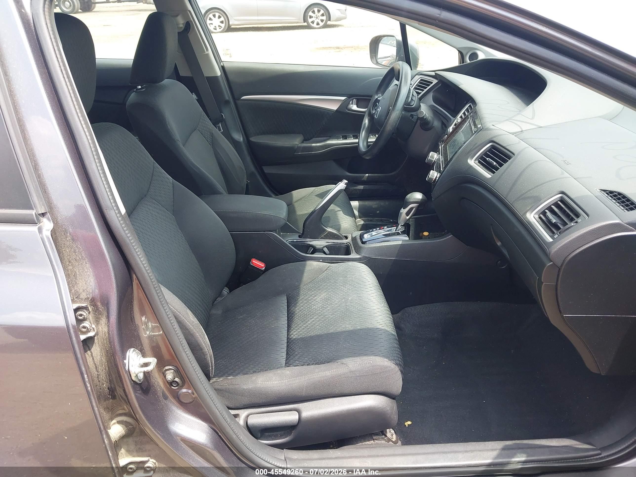 2015 Honda Civic Ex Gray vin: 19XFB2F85FE056464