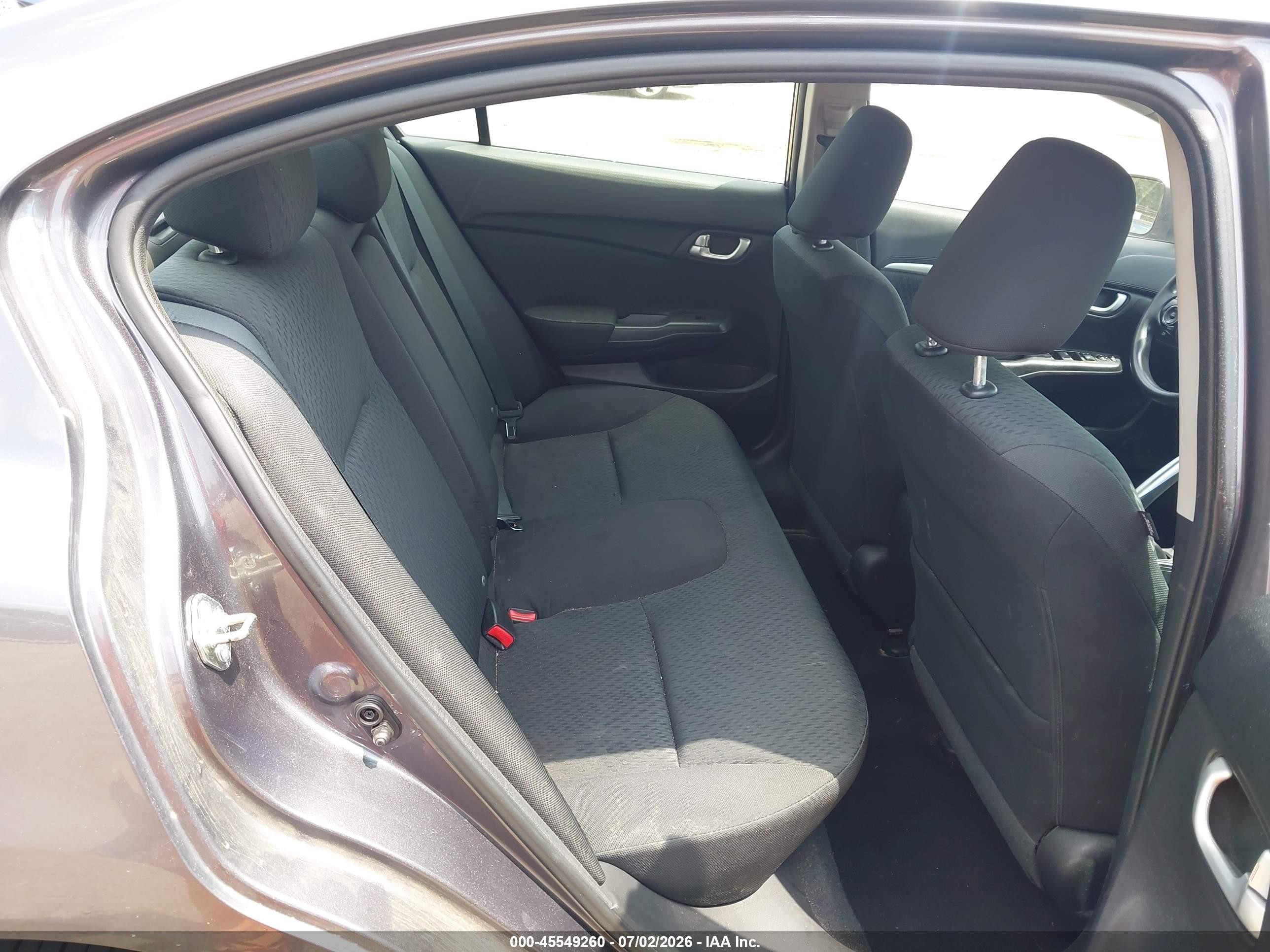 2015 Honda Civic Ex Gray vin: 19XFB2F85FE056464
