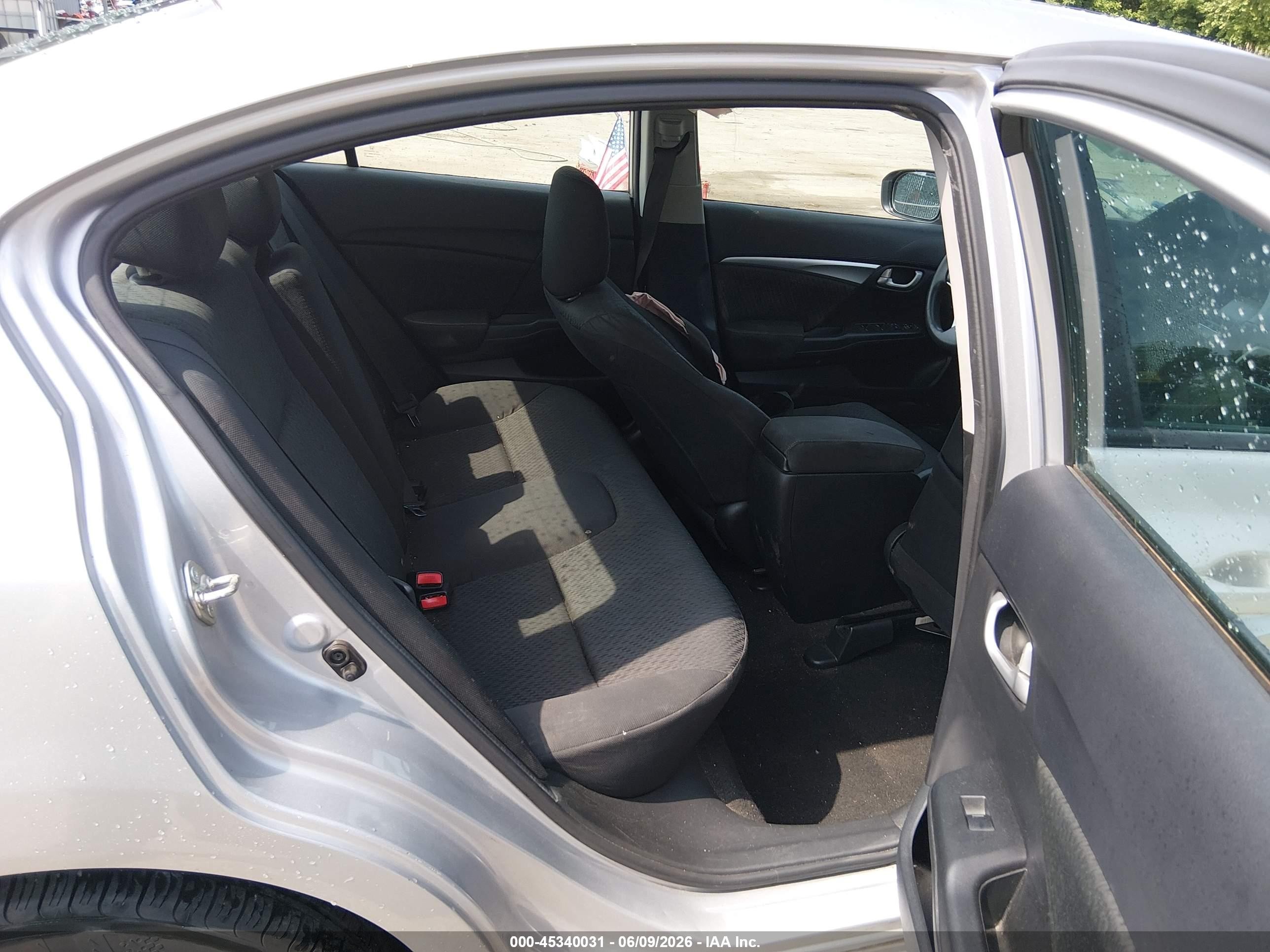 2015 Honda Civic Ex Silver vin: 19XFB2F85FE070106