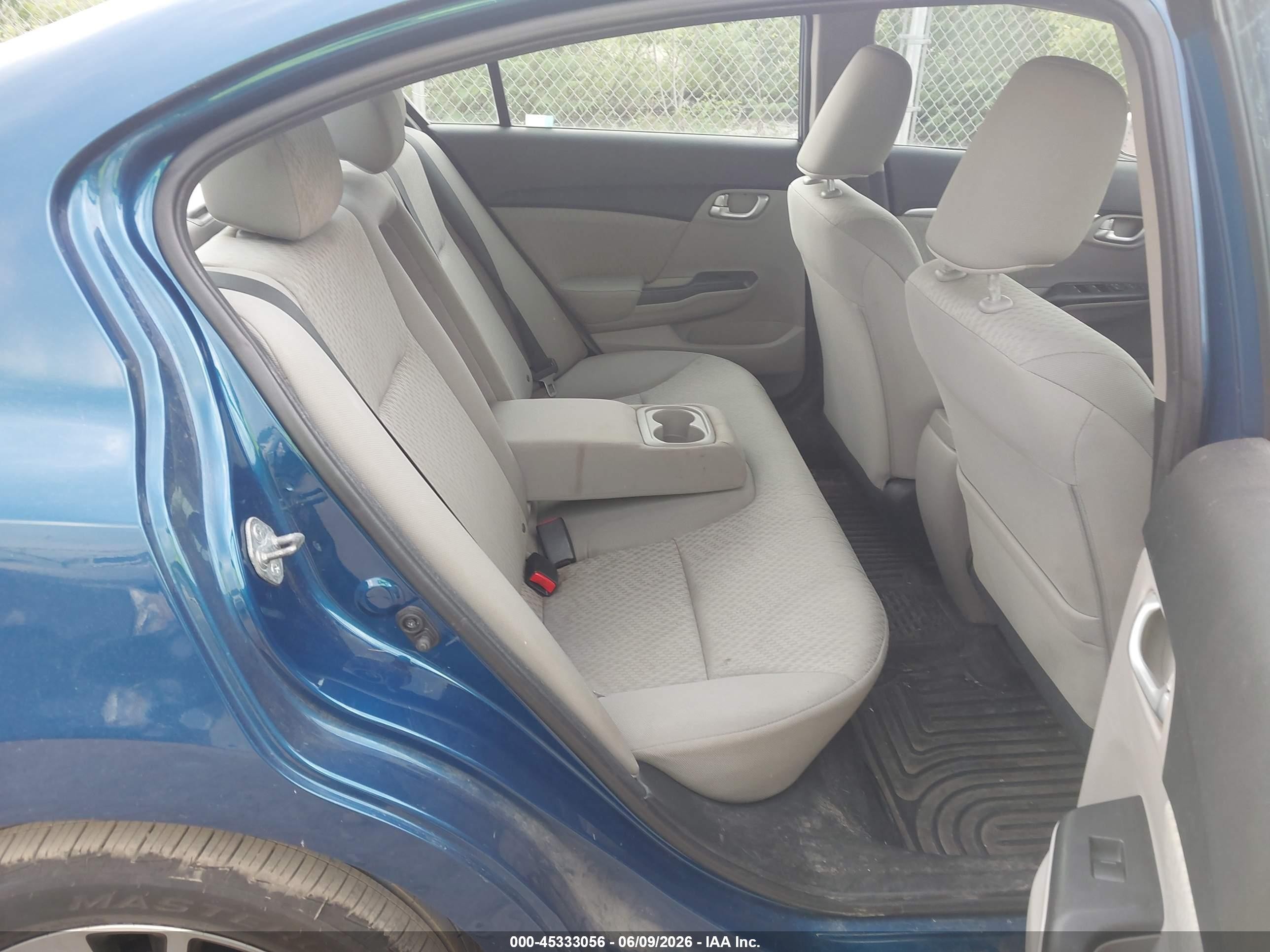 2015 Honda Civic Ex Blue vin: 19XFB2F85FE090548