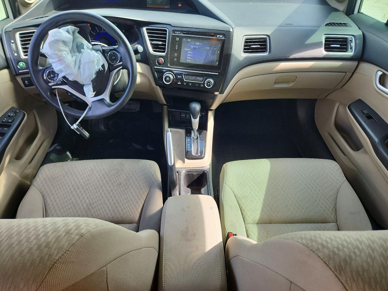 2015 Honda Civic Ex White vin: 19XFB2F85FE225981