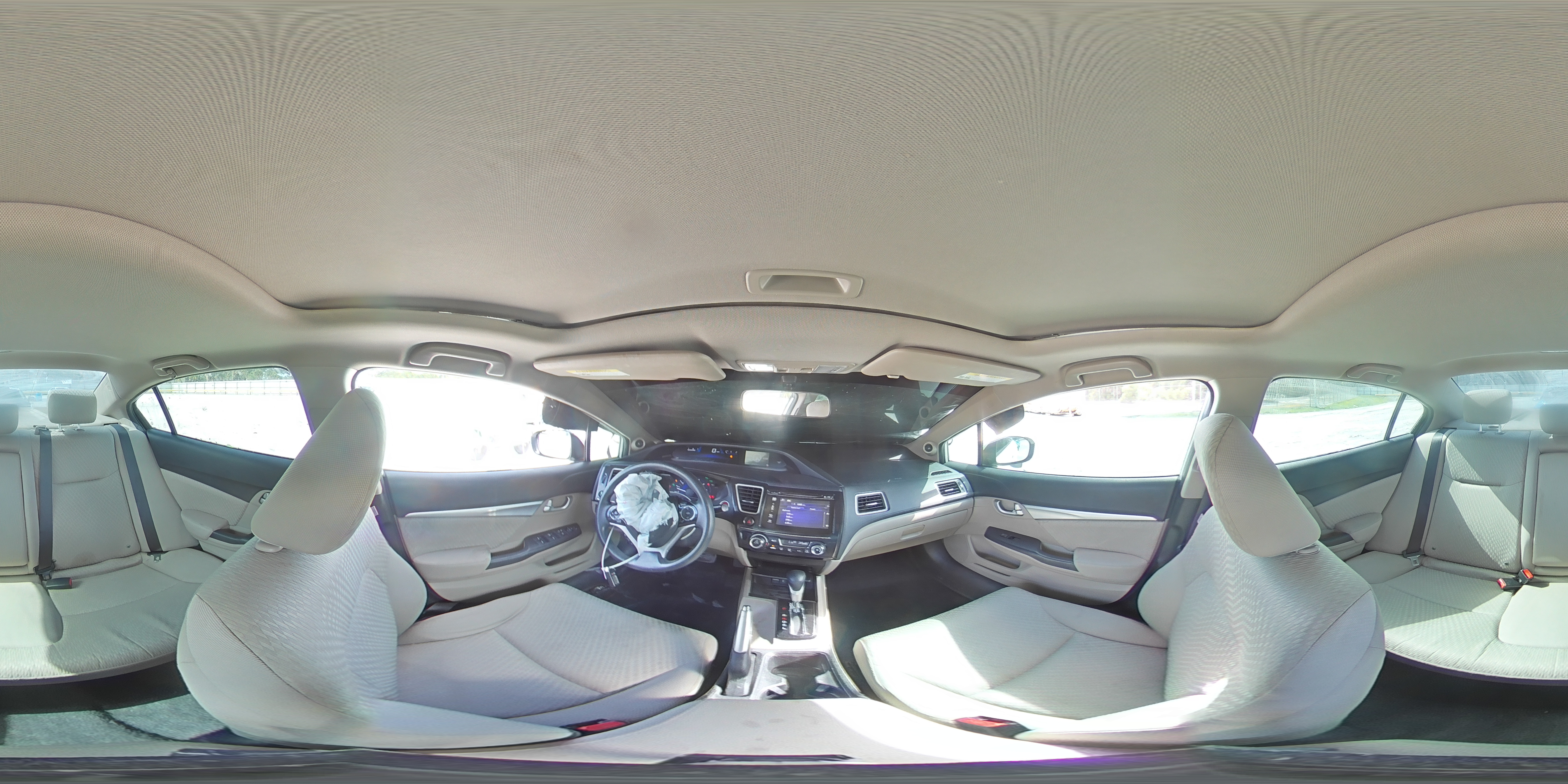 2015 Honda Civic Ex White vin: 19XFB2F85FE225981