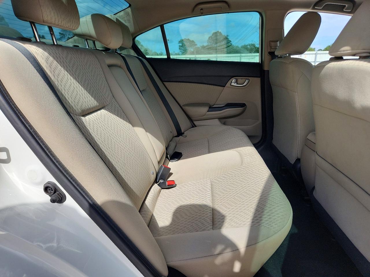 2015 Honda Civic Ex White vin: 19XFB2F85FE225981