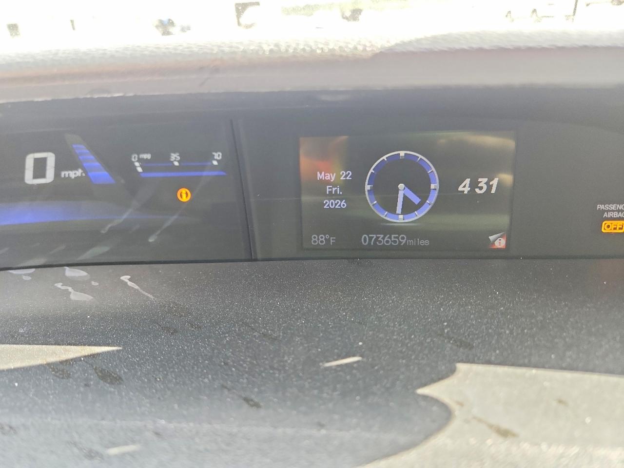 2015 Honda Civic Ex White vin: 19XFB2F85FE225981