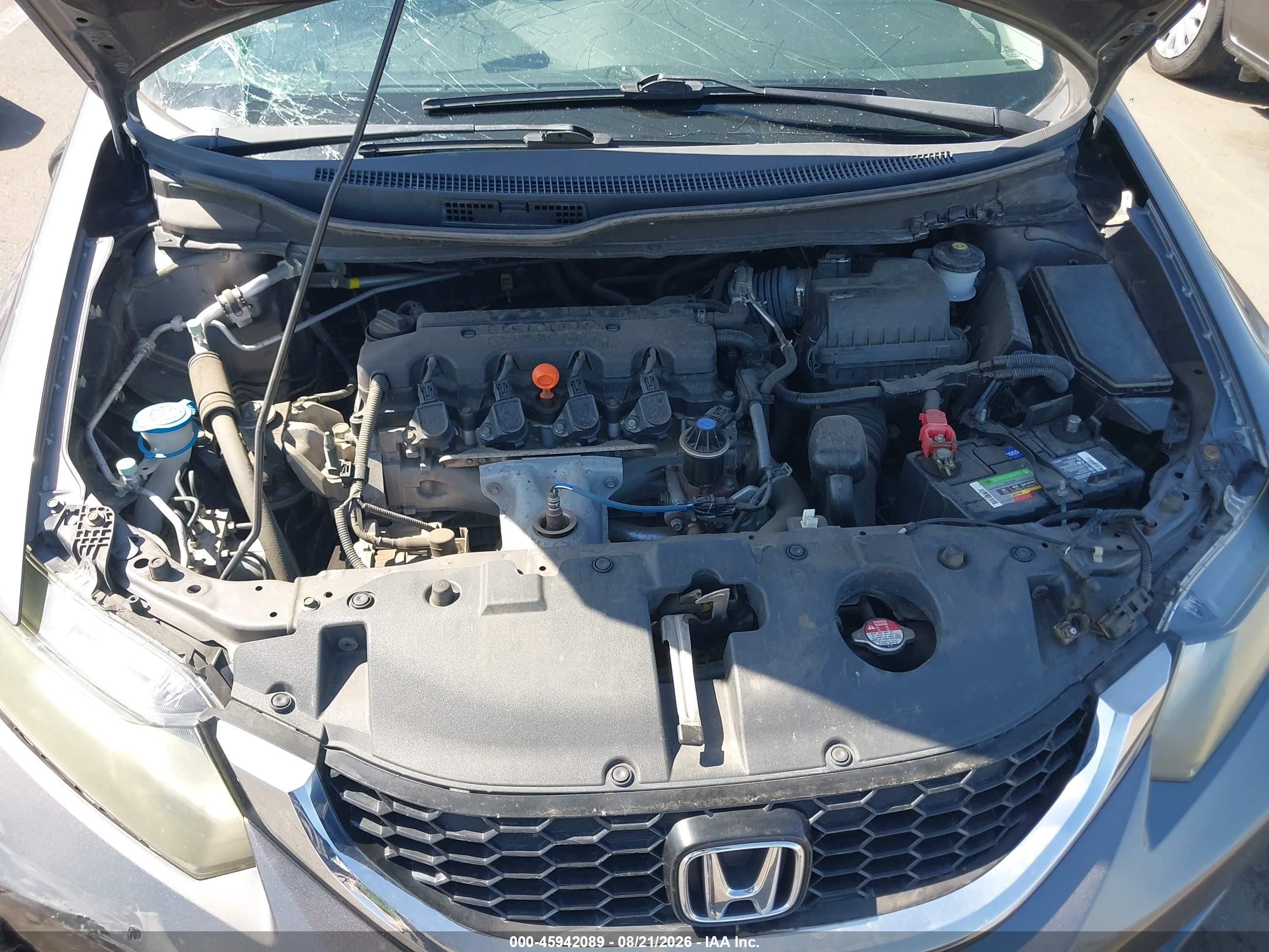 2015 Honda Civic Ex Gray vin: 19XFB2F85FE234017