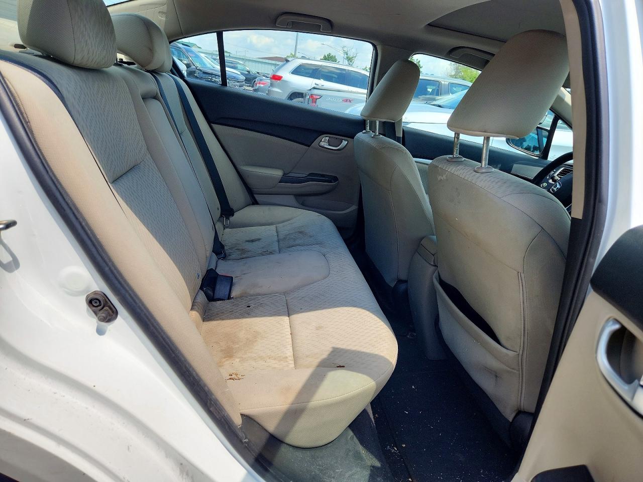 2015 Honda Civic Ex White vin: 19XFB2F85FE241565