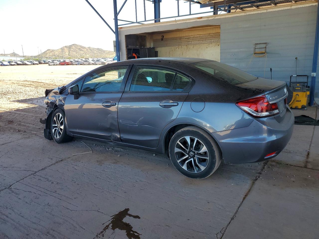 2015 Honda Civic Ex Gray vin: 19XFB2F85FE246183