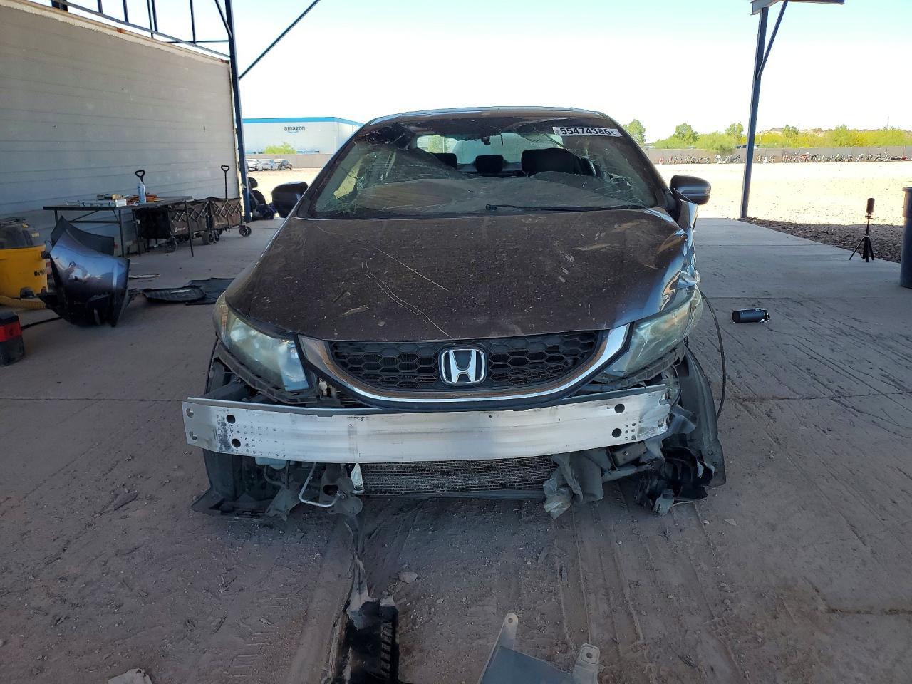 2015 Honda Civic Ex Gray vin: 19XFB2F85FE246183