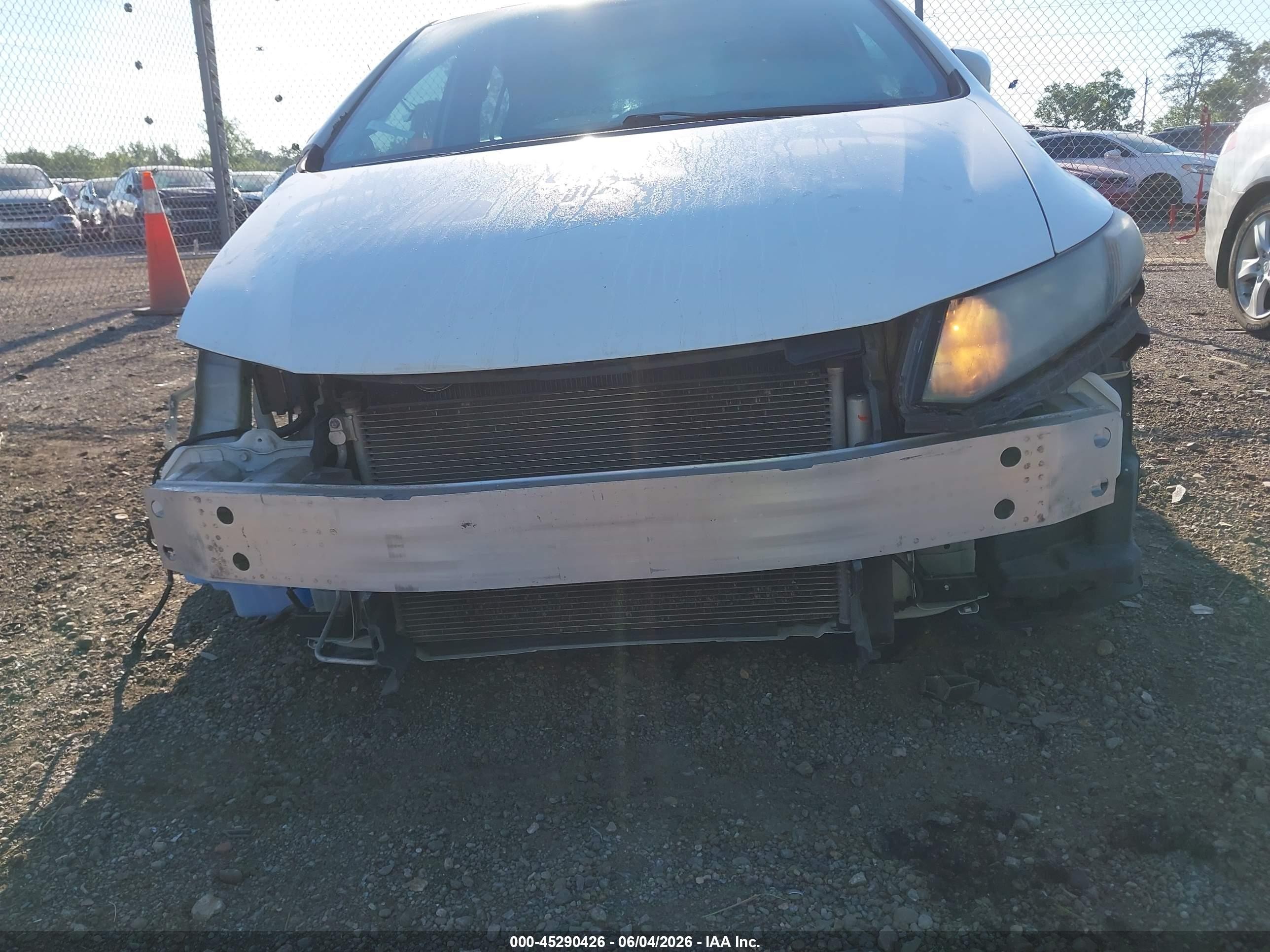 2015 Honda Civic Ex White vin: 19XFB2F85FE254025