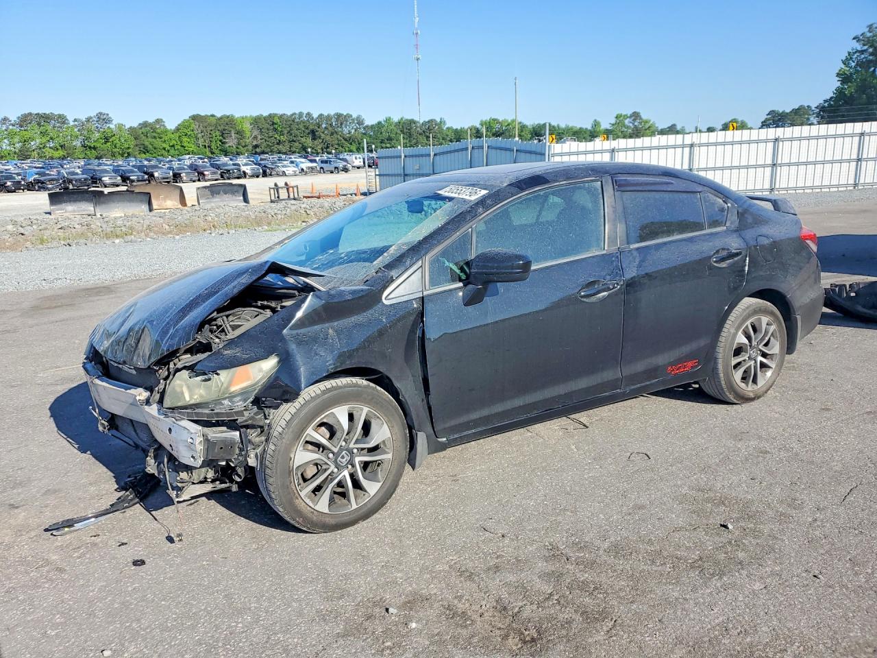 2015 Honda Civic Ex Black vin: 19XFB2F85FE281306