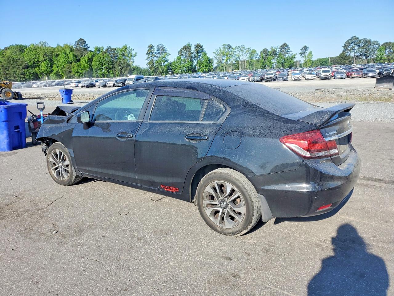 2015 Honda Civic Ex Black vin: 19XFB2F85FE281306