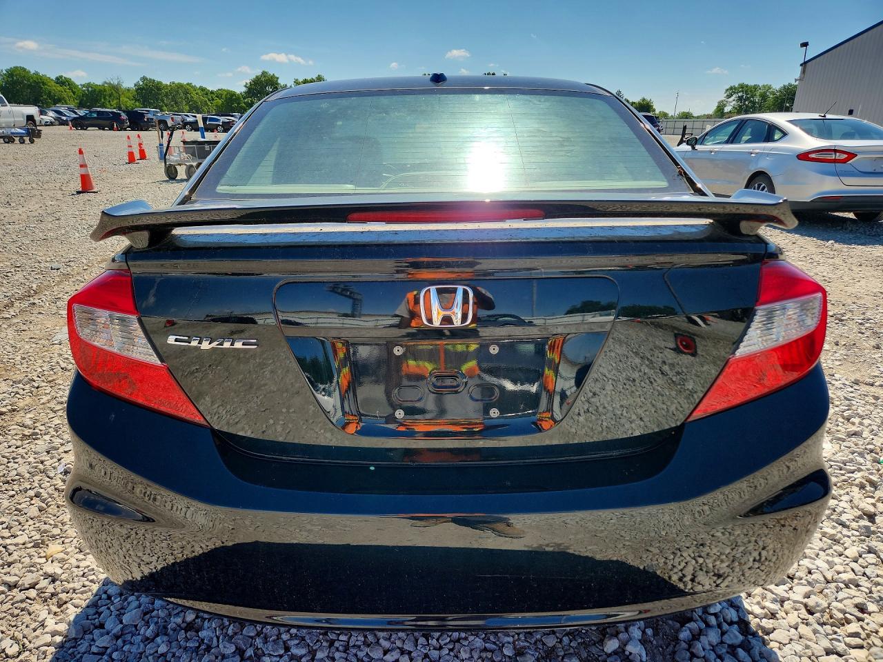 2012 Honda Civic Ex Black vin: 19XFB2F86CE045744