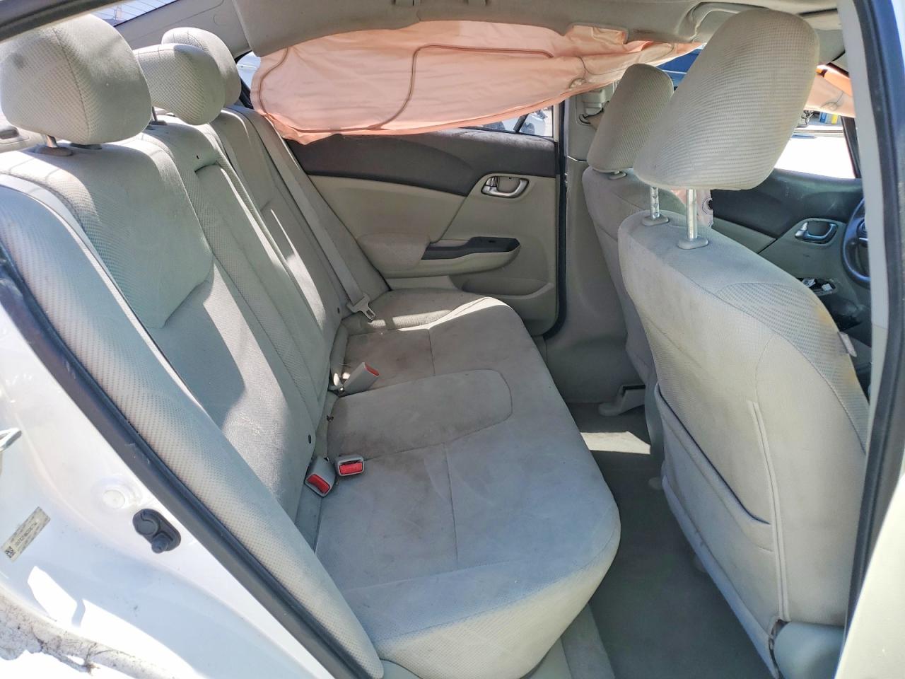 2012 Honda Civic Ex White vin: 19XFB2F86CE067744